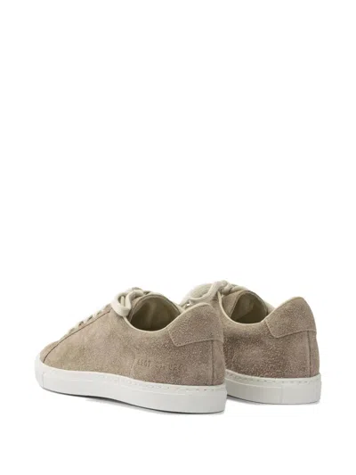 Common Projects Casual Low-top Suede Sneakers And Slip-ons In Neutral