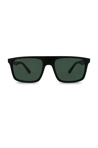 Ray Ban Rectangular Sunglasses In Green
