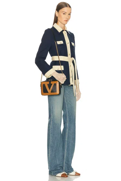 Valentino Garavani Viva Superstar Leather Crossbody Bag In Multi