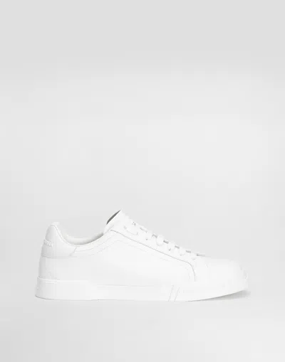 Dolce & Gabbana Dolce&gabbana Portofino White Low Trainer In White