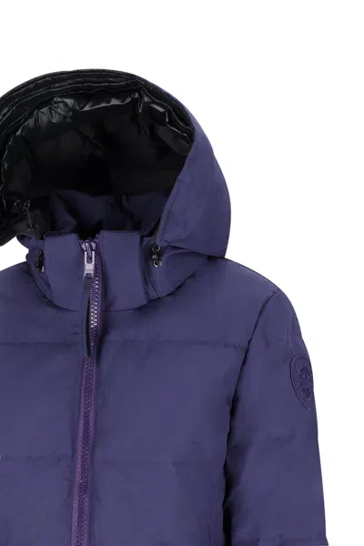Canada Goose Chelsea Down Parka With Detachable Hood In Blue