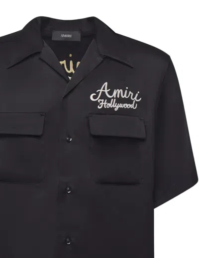 Amiri Dragon Hollywood Map Shirt In Black