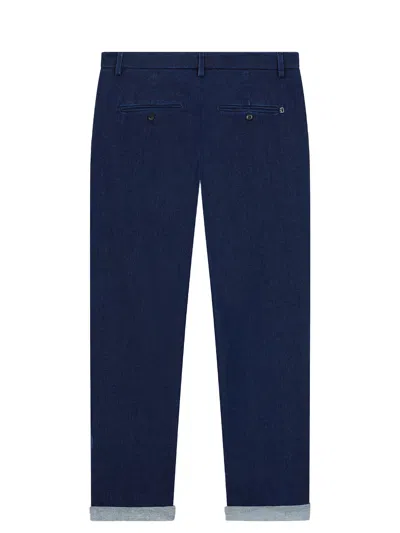 Dondup Trousers Blue In Black