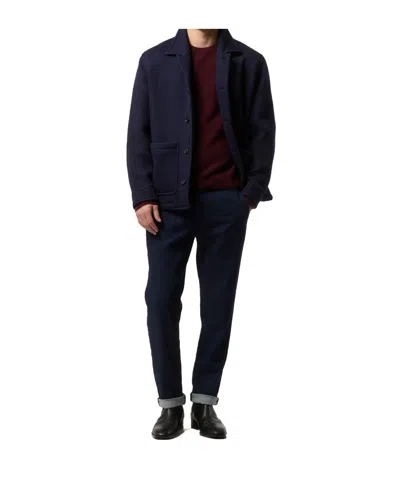 Dondup Trousers Blue In Black
