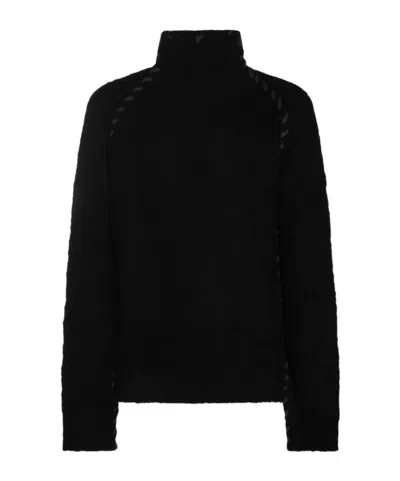 Thom Krom Braided-detail Sweater In Black