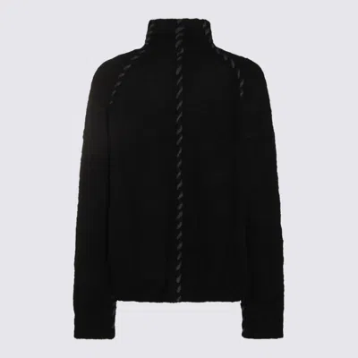 Thom Krom Braided-detail Sweater In Black