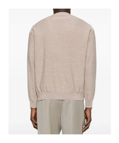 Lemaire 'relaxed Twisted' Cardigan In Pink