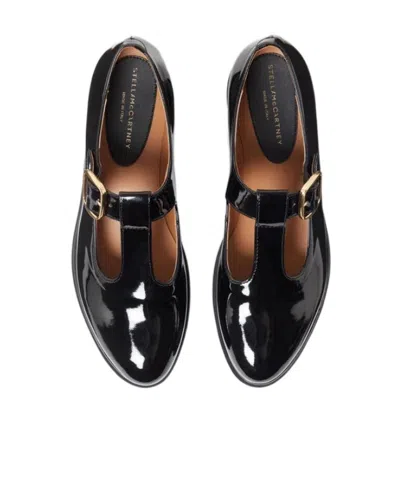 Stella Mccartney Oxford Elyse Shiny 80mm In Black
