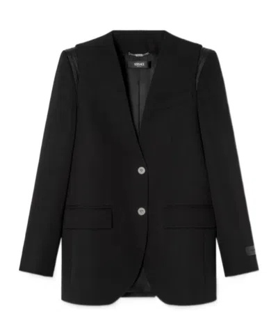 Versace Jacket In Black