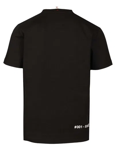 Moncler T-shirt Con Logo In Black