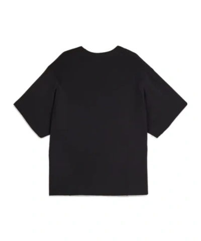 Y-3 M Wo Ss Tee In Black