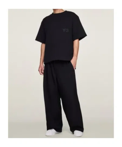Y-3 M Wo Ss Tee In Black