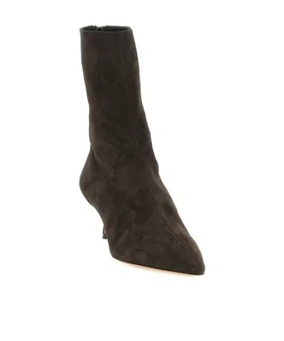 Aquazzura 50mm Montmartre Ankle Boots In Brown