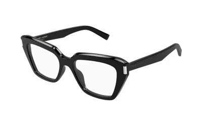 Saint Laurent Full-frame Plain Mirror In Black