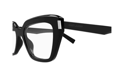 Saint Laurent Full-frame Plain Mirror In Black