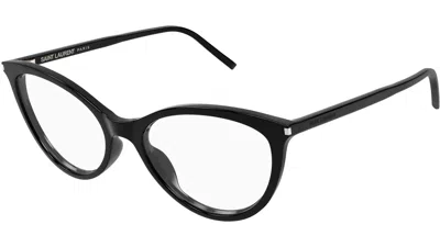 Saint Laurent Sl 833001-black-black-transparent In Black