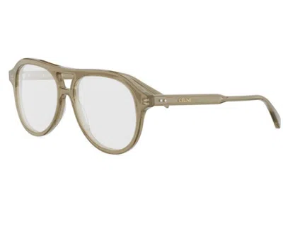 Celine Full Frame Plain Mirror In Brown