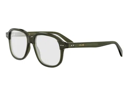 Celine Full Frame Plain Mirror In Green