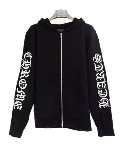 Chrome Hearts Zipper Sweatshirt In Black
