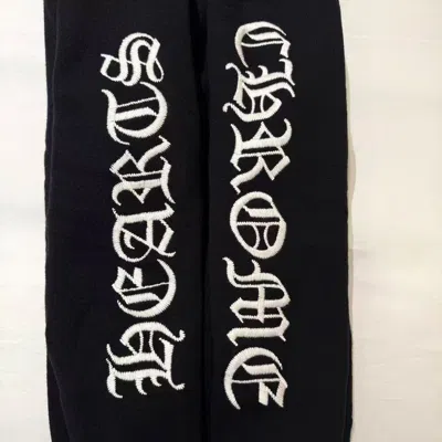 Chrome Hearts Zipper Sweatshirt In Black