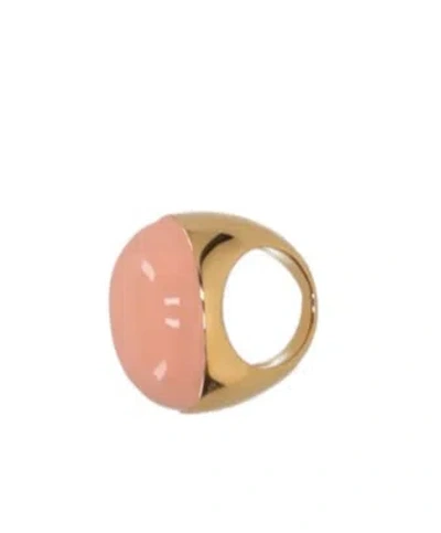 Marni Dome-detail Ring In Pink