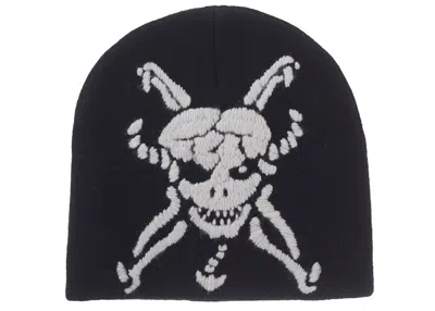 Pre-owned Supreme Y's By Yohji Yamamoto Skull Beanie In Black