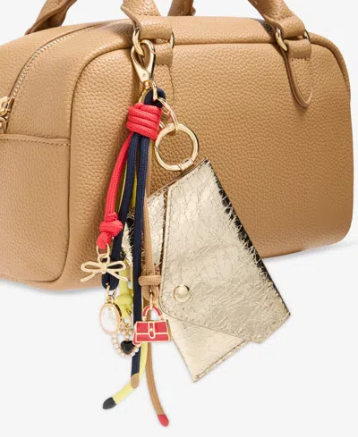 On 34th Card Case & Multi-charm Beaded Keychain, Macy's Exclusive In Gold