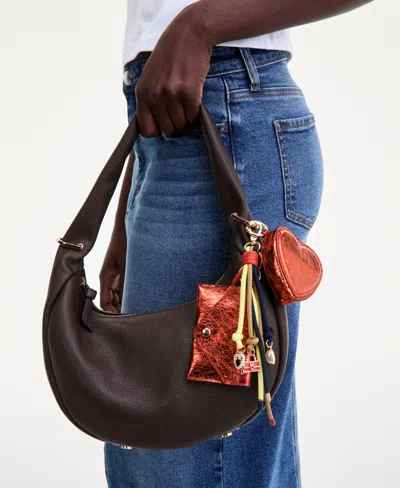 On 34th Card Case & Multi-charm Beaded Keychain, Macy's Exclusive In Gold