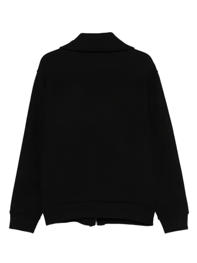Barena Venezia Zip-front High-neck Jacket In Black