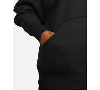 Nike Women's  Sportswear Phoenix Fleece Oversized Pullover Hoodie (plus Size) In Black