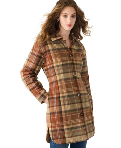 Steve Madden Women's Olea Cinched Waist Jacket In Multi