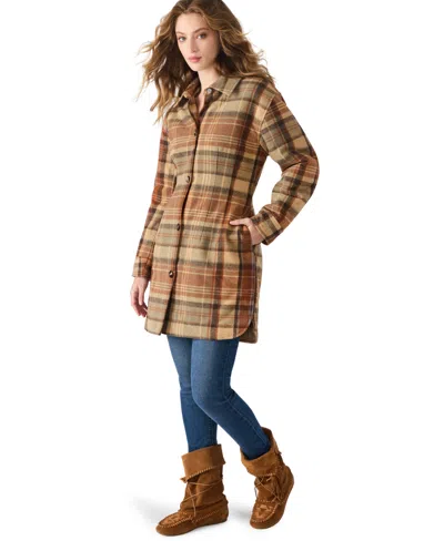 Steve Madden Women's Olea Cinched Waist Jacket In Multi