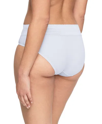 Warner's Warners No Pinching, No Problems Dig-free Comfort Waist With Lace Microfiber Hipster 5609j In Gray