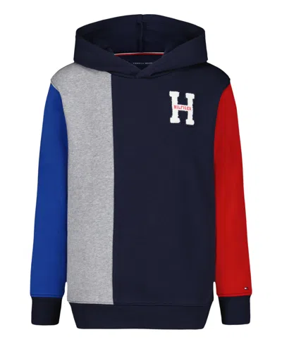 Tommy Hilfiger Boys 8-20 Color Blocked Hoodie In Multi