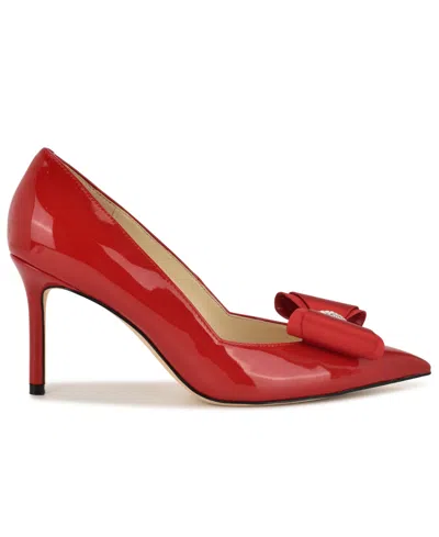 Nine West Ceryn Pointed Toe Pump In Red