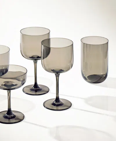 Villeroy & Boch Like Highball Glasses, Set Of 2 In Gray