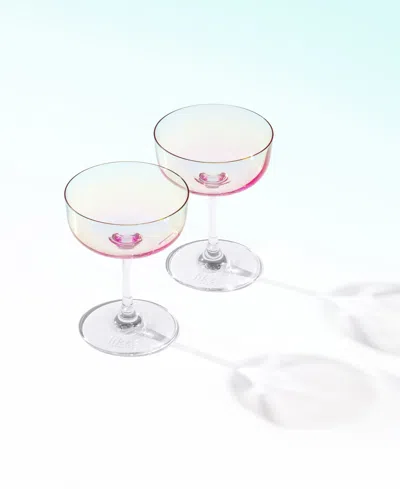 Villeroy & Boch Like Champagne Glasses, Set Of 2 In White