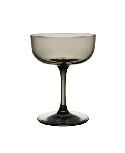 Villeroy & Boch Like Champagne Glasses, Set Of 2 In Gray