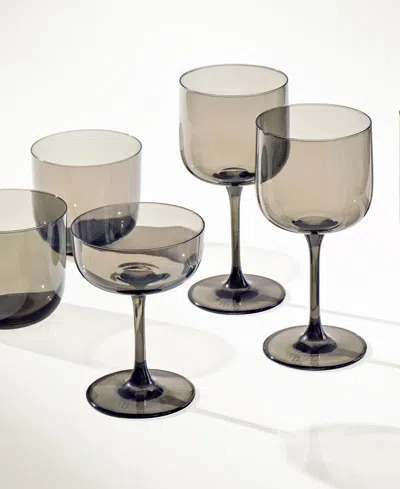 Villeroy & Boch Like Champagne Glasses, Set Of 2 In Gray