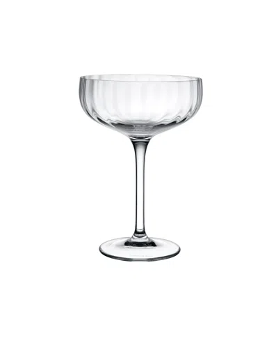 Villeroy & Boch Rose Garden Coupe Champagne Glass, Set Of 4 In Transparent