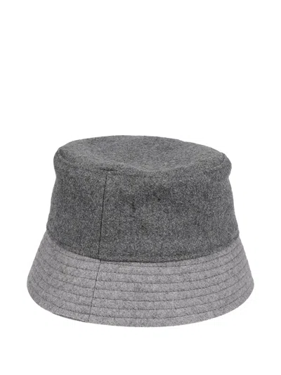 Ruslan Baginskiy Wool Bucket Hat In Gray