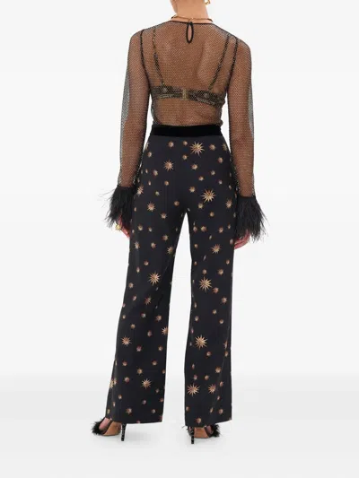 Camilla Flared Pant With Pockets Soul Of A Star Gazer In Black
