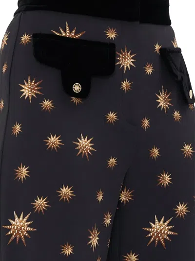 Camilla Flared Pant With Pockets Soul Of A Star Gazer In Black