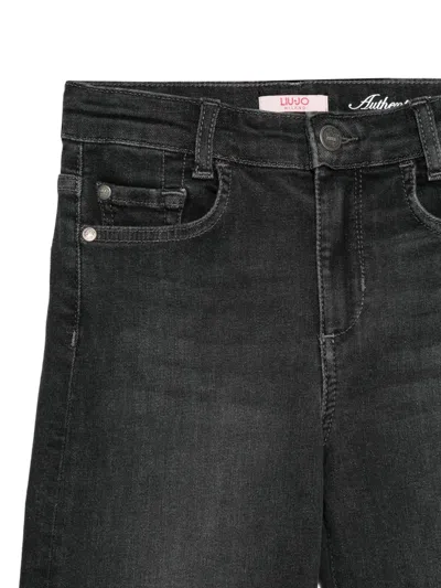 Liu •jo Flared Jeans In Black