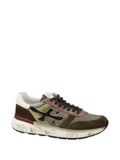 Premiata Sneaker Mick 7717 Military Green In Multi