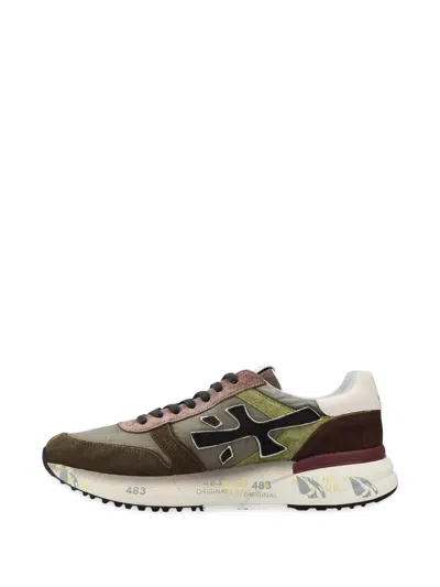 Premiata Sneaker Mick 7717 Military Green In Multi