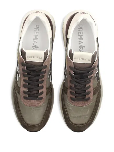 Premiata Sneaker Mick 7717 Military Green In Multi