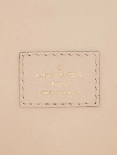 Pre-owned Louis Vuitton 2021-2025 Monogram Empreinte Giant By The Pool Toiletry Pouch 26 Clutch Bag In Brown