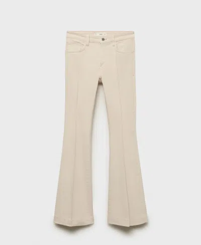 Mango Women's Mid-rise Flared Jeans In Multi