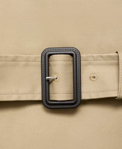 Mango Women's Belted Classic Trench Coat In Brown